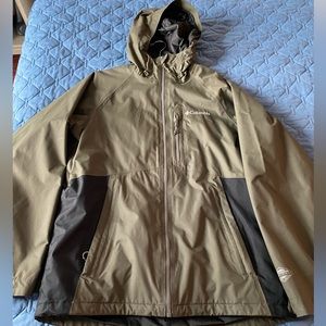 Columbia rain jacket for cold weather